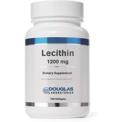 Фотография - Лецитин Lecithin Douglas Laboratories 1200 мг 100 капсул