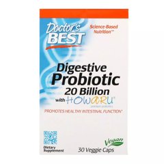 Пробіотики Probiotic Doctor's Best 20 млрд КОЕ 30 капсул
