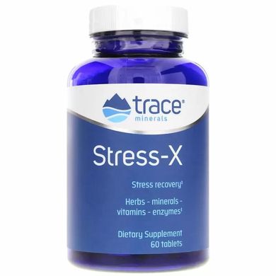 Защита от стресса Stress-X Trace Minerals Research 60 таблеток