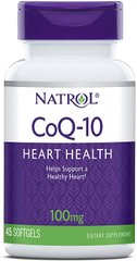 Фотография - Коензим Co-Q10 Natrol 100 мг 45 капсул
