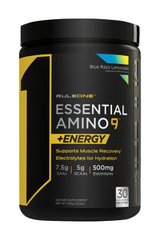 Амінокислотний комплекс Essential Amino 9 + Energy Rule One блакитна малина лимонад 345 г