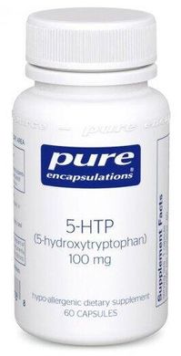 5-HTP 5-гидрокси L-триптофан Pure Encapsulations 100 мг 60 капсул