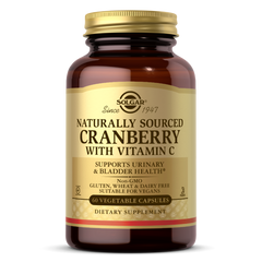 Журавлина + вітамін З Cranberry Vitamin C Solgar 60 капсул