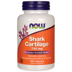 Фотография - Акулий хрящ Shark Cartilage Now Foods 750 мг 300 капсул
