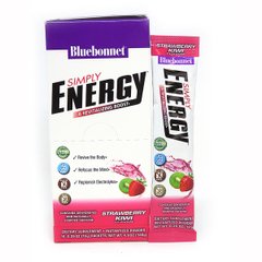 Фотография - Енергетичний напій Simply Energy Bluebonnet Nutrition смак полуниці 14*10 г
