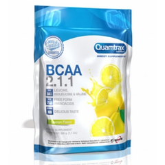 Комплекс амінокислот BCAA 2: 1: 1 Quamtrax апельсин 500 г