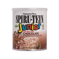 Фотография - Молочный коктейль Childrens Chocolate SPIRU-TEIN Junior Nature's Plus шоколад 450 г