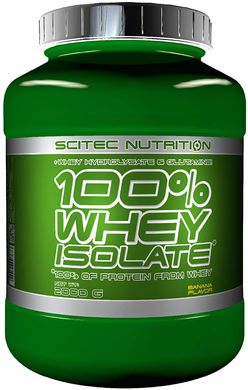 Фотография - Протеїн 100% Whey Isolate Scitec Nutrition банан 2.0 кг