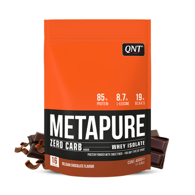 Фотография - Протеин Metapure ZC Isolate QNT бельгийский шоколад 908 г