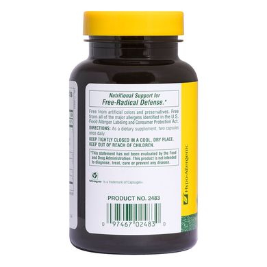 Фотография - Вітамін C Super C Complex Vcaps 1000 mg w/500 mg Bioflavonoids Nature's Plus 90 капсул