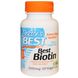 Вітамін В7 Біотин Best Biotin Doctor's Best 5000 мкг 120 капсул