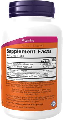 Фотография - Витамин С-1000 Buffered Vitamin C-1000 Complex Now Foods 90 таблеток
