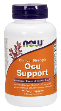 Фотография - Витамины для глаз Ocu Support Now Foods 90 капсул