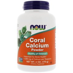 Коралловый кальций Coral Calcium Now Foods 170 г