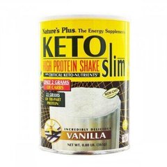 Фотография - Насичений протеїновий коктейль KETO Slim Nature's Plus ваниль 264 г