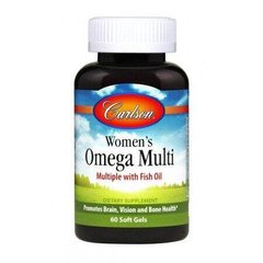 Фотография - Вітаміни для жінок Women's Omega Multi Carlson Labs 60 капсул