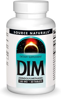 Дііндолілметан DIM Source Naturals 100 мг 60 таблеток