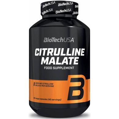 Цитруллин Citrulline Malate BioTech USA 90 капсул