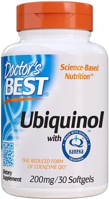 Фотография - Убіхінол Ubiquinol with Kaneka Doctor's Best 200 мг 30 капсул