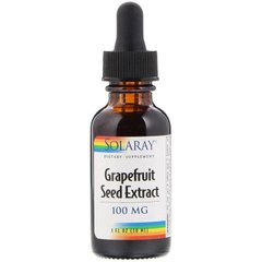 Фотография - Екстракт насіння грейпфрута Grapefruit Seed Extract Solaray 100 мг 30 мл