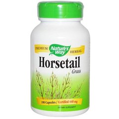 Фотография - Хвощ Horsetail Nature's Way трава 440 мг 100 капсул