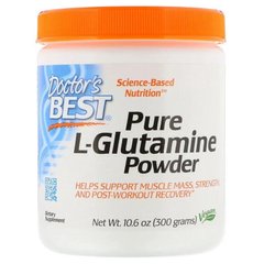 Фотография - L-Глютамін L-Glutamine Powder Doctor's Best порошок 300 г
