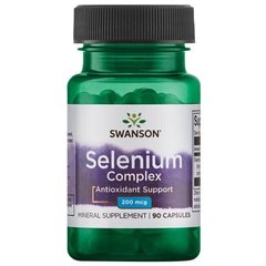 Селен Selenium Complex Swanson 200 мкг 90 капсул