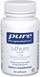 Фотография - Литий (оротат) Lithium (Orotate) Pure Encapsulations 5 мг 90 капсул