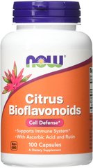 Фотография - Цитрусовые Биофлавоноиды Citrus Bioflavonoids Now Foods 700 мг 100 капсул