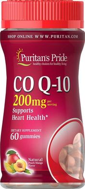 Фотография - Коэнзим Q-10 Co Q-10 Puritan's Pride 200 мг 60 жевательных конфет