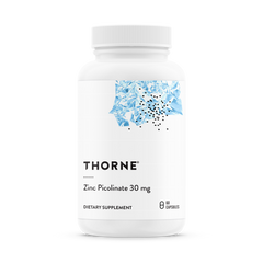 Пиколинат цинка усиленный Zinc Picolinate Thorne Research 30 мг 60 капсул