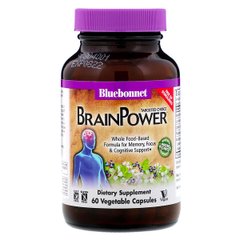 Фотография - Поддержка мозга Targeted Choice Brain Power Bluebonnet Nutrition 60 растительных капсул