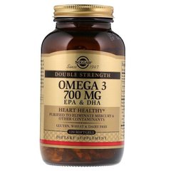 Фотография - Риб'ячий жир Omega-3 EPA DHA Solgar 700 мг 120 капсул