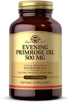 Масло вечерней примулы Evening Primrose Oil Solgar 500 мг 90 капсул