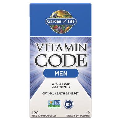 Фотография - Витамины для мужчин Vitamin Code Men Garden of Life 120 капсул