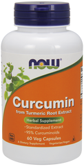 Куркумін Curcumin Now Foods 665 мг 60 капсул