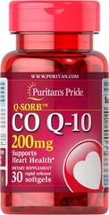 Фотография - Коэнзим Q-10 Q-SORB Co Q-10 Puritan's Pride 200 мг 30 капсул