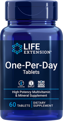 Фотография - Вітамінний комплекс One-Per-Day Life Extension 60 таблеток
