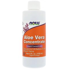 Алое Вера концентрат Aloe Vera Concentrate Now Foods 118 мл