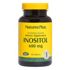 Вітамін В8 Інозітол Inositol Nature's Plus 600 мг 90 таблеток