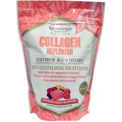 Коллаген Collagen Replenish ReserveAge Nutrition фрукти 60 жувальних цукерок