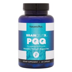 Фотография - Пірролохінолінхінон PQQ BrainCeutix Nature's Plus 20 мг 60 капсул