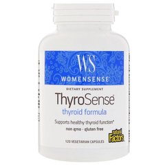 Фотография - Підтримка щитовидної залози жінок WomenSense ThyroSense Thyroid Formula Natural Factors 120 капсул