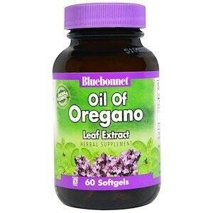 Масло орегано Oil of Oregano Bluebonnet Nutrition 60 капсул