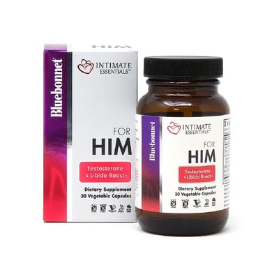 Фотография - Комплекс для него Intimate Essentials For Him Testosterone and Libido Boost Bluebonnet Nutrition 30 капсул