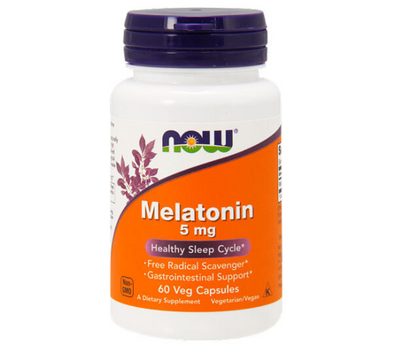 Фотография - Мелатонин Melatonin Now Foods 5 мг 60 капсул