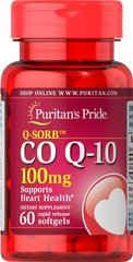 Фотография - Коензим Q-10 Q-SORB™ Co Q-10 Puritan's Pride 100 мг 30 капсул