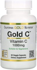 Фотография - Витамин C Vitamin C Gold C California Gold Nutrition 60 капсул