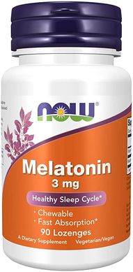 Фотография - Мелатонин Melatonin Now Foods 3 мг 90 леденцов