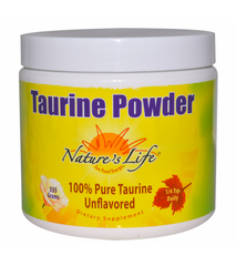 Таурин Taurine Powder Unflavored Nature's Life 335 г